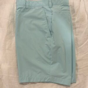 Cutter & Buck Aqua Striped Men's DryTec Golf Shorts